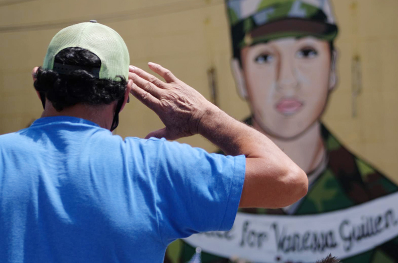 Una vía de Texas lleva el nombre de la militar asesinada Vannesa Guillén