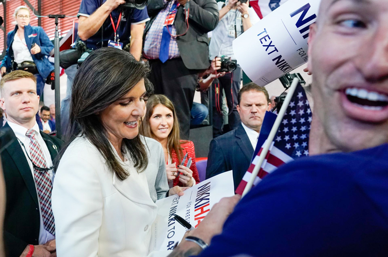 Trump dice que a Nikki Haley le costó postularse para la Presidencia de EEUU