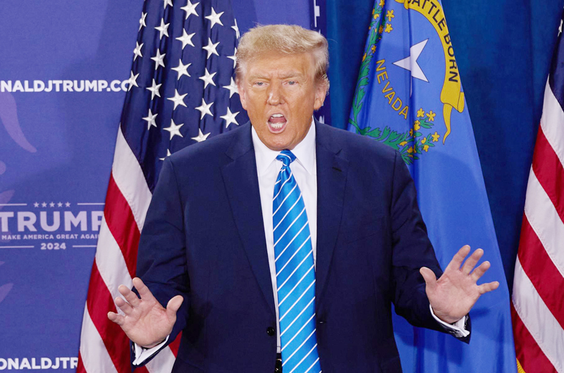 Trump llama “amnistía” a la orden que Biden firmará para limitar el asilo en la frontera