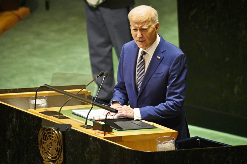 Biden avisa en la ONU que ningún país estará seguro si Ucrania pierde la guerra