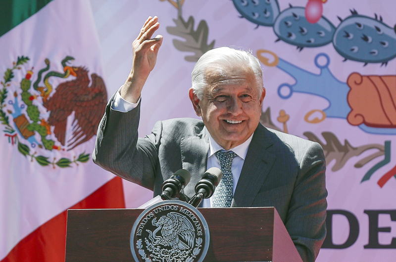 López Obrador cree que si Trump vuelve a la Casa Blanca dejará el plan del muro fronterizo
