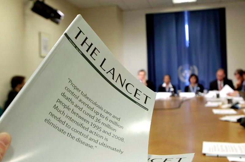 Es falso que la revista The Lancet niegue la existencia de la pandemia de COVID-19