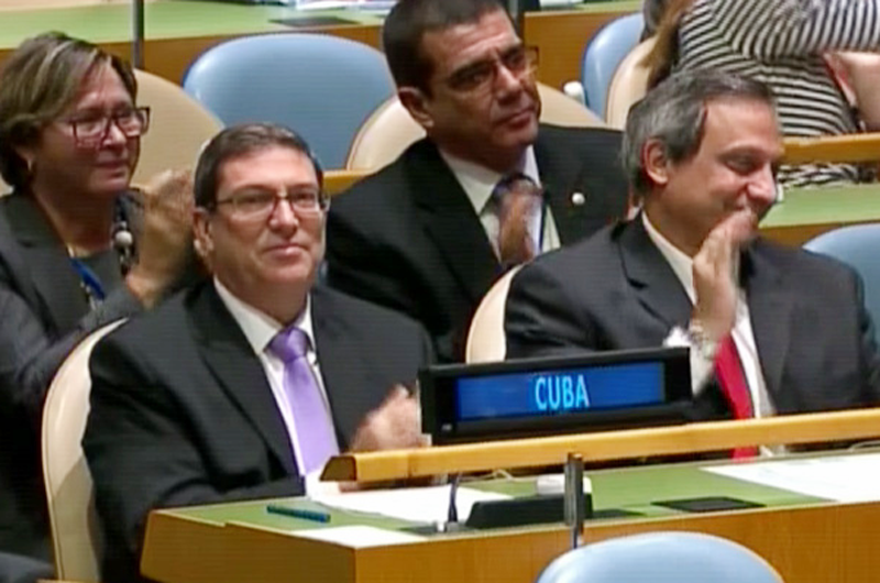 Analiza ONU resolución cubana contra bloqueo estadounidense