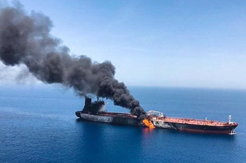 Irán considera que EUA podría estar detrás de ataques a petroleros
