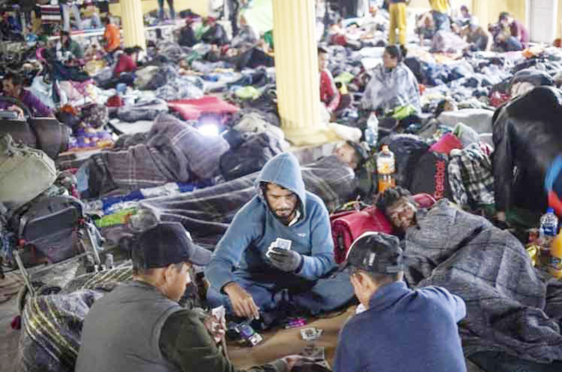 Piden regresen autoridades migratorias a albergue en Mapastepec, Chiapas