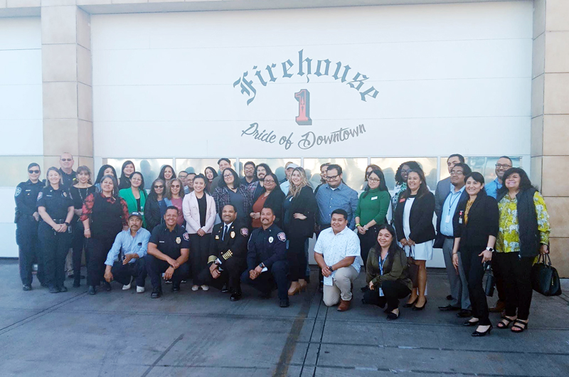 Un recorrido instructivo... Fructífera visita a la Estación de Bomberos 1