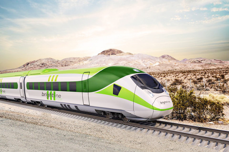 Avanza proyecto de tren rápido entre Las Vegas y Los Ángeles