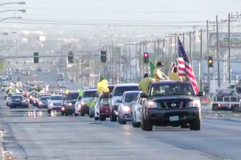 Caravana en NLV 