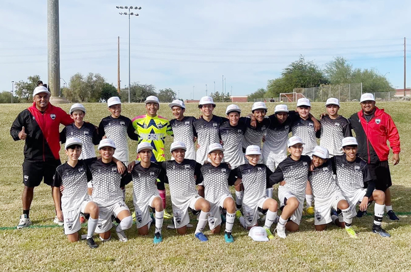 Una gran familia unida por el futbol, para muchos un deporte muy hermoso