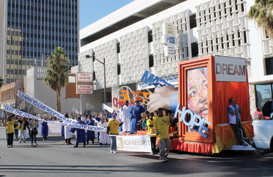 Honraron a Martin Luther King Jr. con desfile en Las Vegas