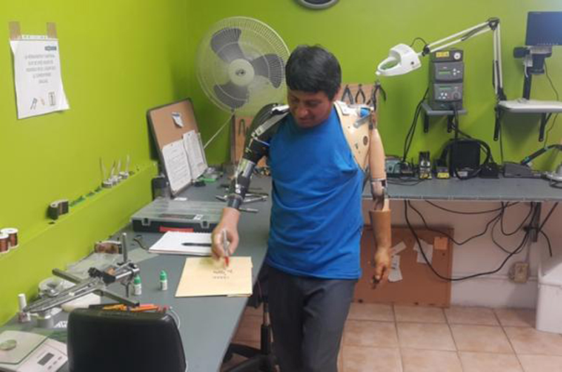 Desarrollo de tecnología mexicana logra prótesis de extremidades
