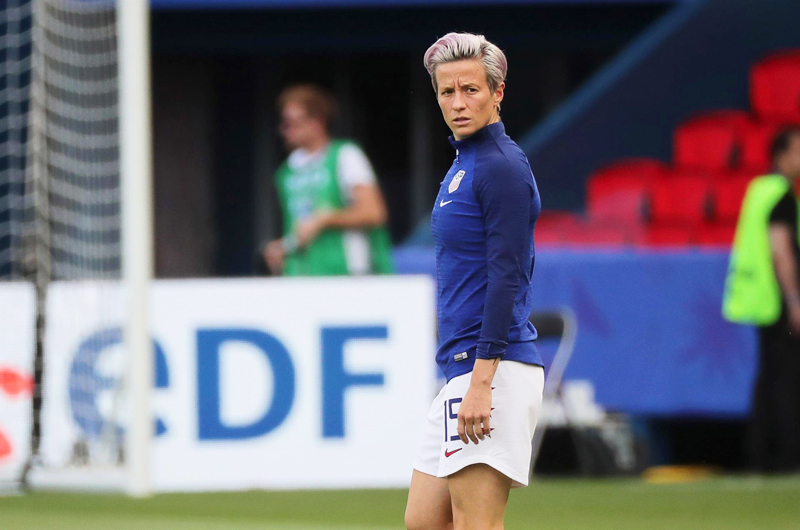 Megan Rapinoe anota un doblete para las Reign en su victoria ante las Gotham