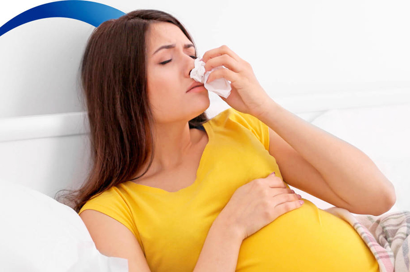 Cuide su salud y la del bebé: Resfriado durante el embarazo