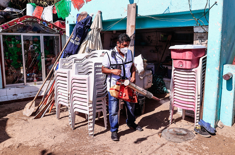 Alerta en el sur de México porque los casos de dengue se multiplican en Guerrero