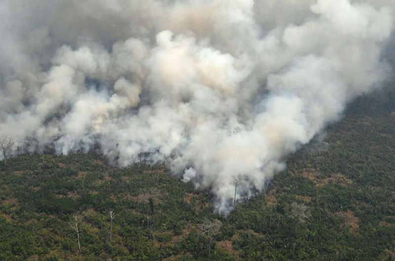 Monitorean calidad del aire en Perú tras incendios en Amazonia brasileña