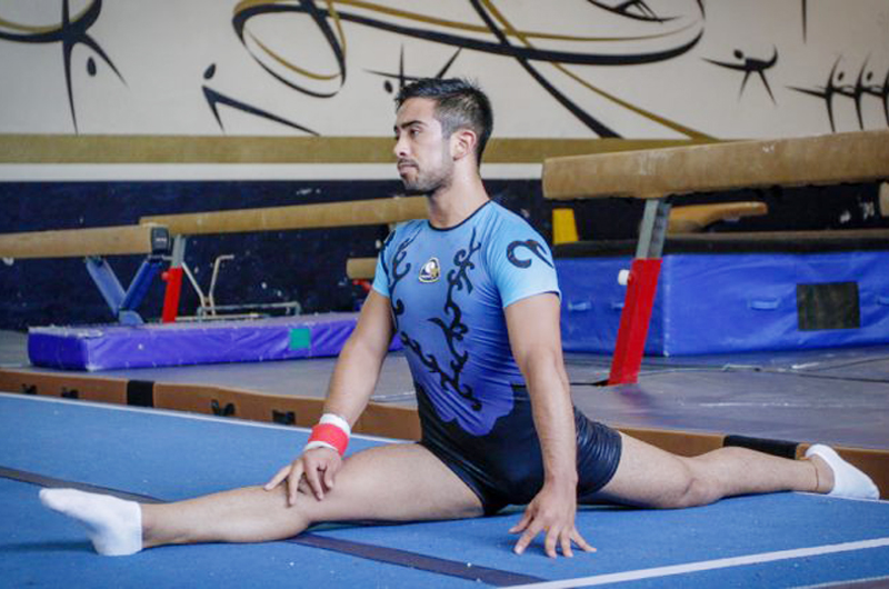 Salvador Sánchez Conejo tras el sueño de ser el mejor gimnasta del mundo