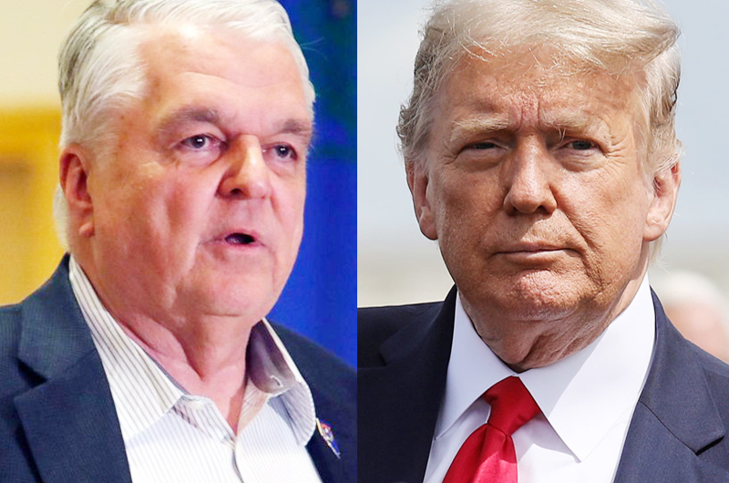 Llamó Sisolak a líderes locales a condenar ataques del presidente Trump