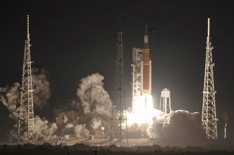 Hoy es un día grande, dice la NASA tras el inicio de la misión Artemis I 