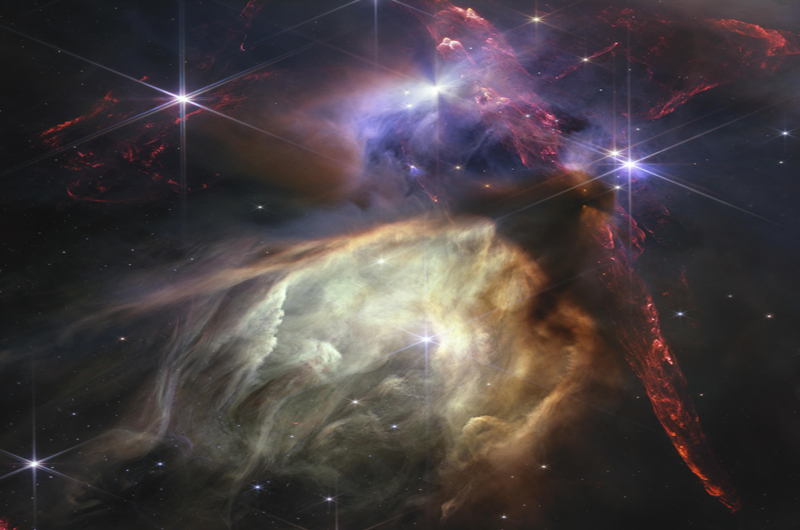 El Webb celebra un año de ciencia con un plano del nacimiento de estrellas como el Sol