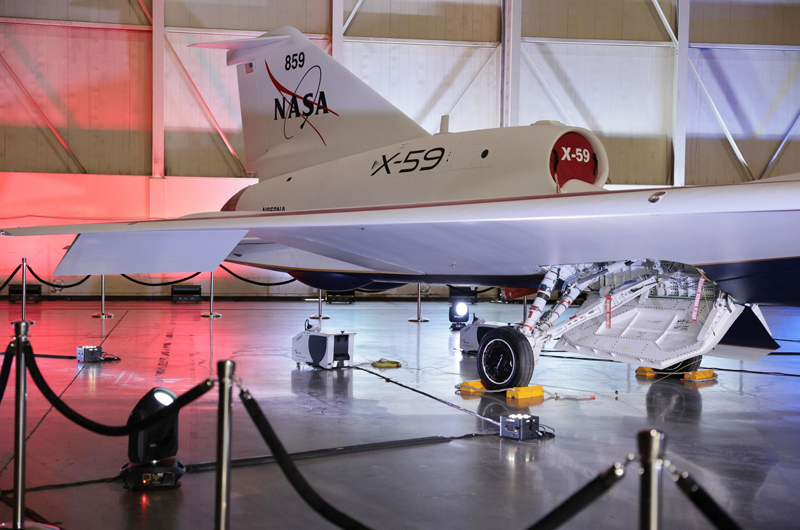 La NASA abre la puerta a la aviación supersónica silenciosa con el avión experimental X-59