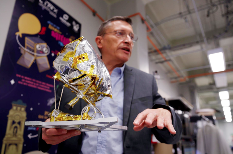 Un equipo de microrrobots protagoniza la primera misión de México a la Luna