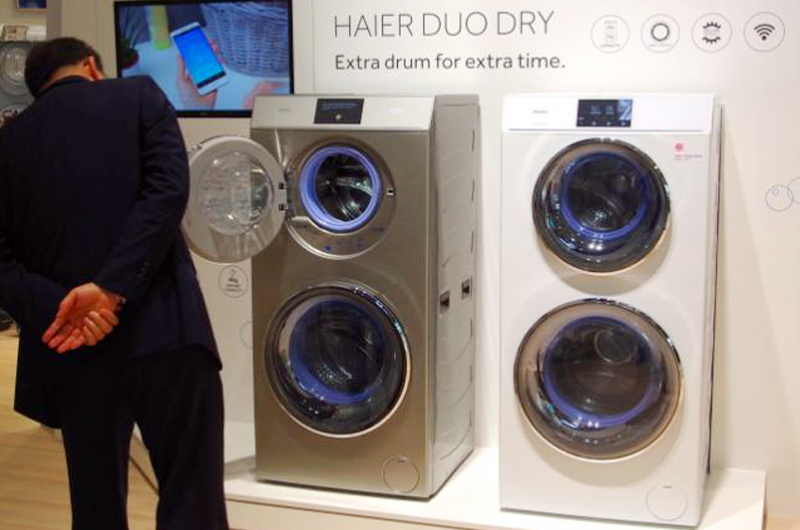 Haier presenta la primera lavandería inteligente del mundo en AWE 2019