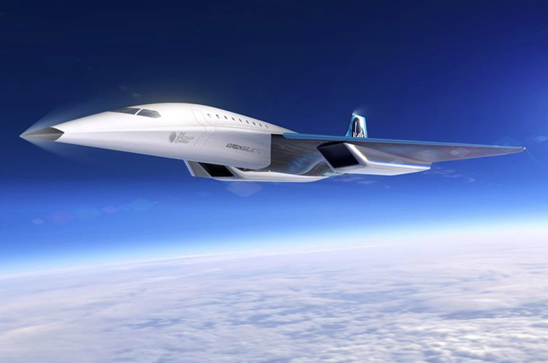 Virgin Galactic se alía con Rolls Royce para construir aviones supersónicos
