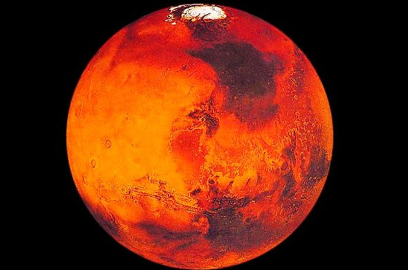 Mini satélite MarCo-B capta nueva imagen de Marte 