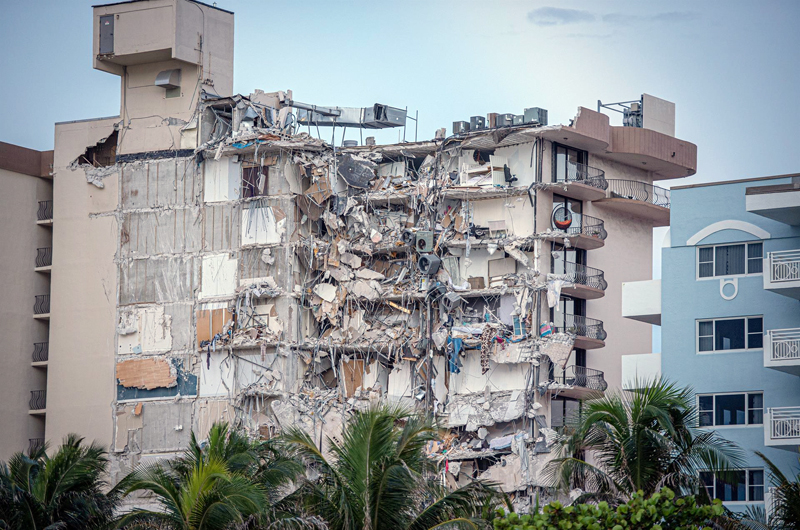 Expertos en ingeniería forense investigarán el derrumbe de edificio en Miami