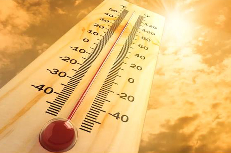 Días de intenso calor en Las Vegas, tramo histórico