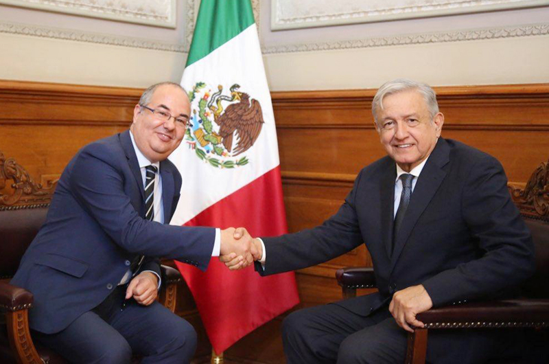 Israel ofrece apoyo a México en temas relevantes de agenda nacional