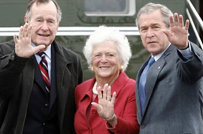 Lamentable deceso de Barbara Bush, primera dama entre 1989 y 1993
