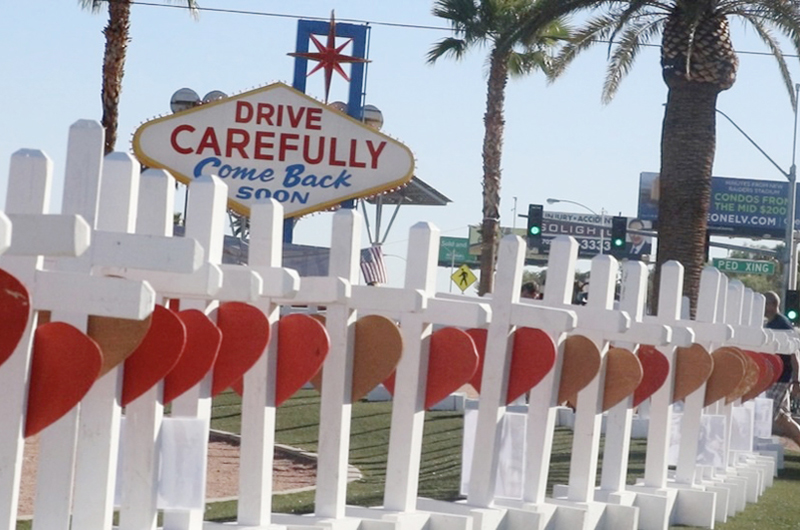 Cruces de Bienvenido a Las Vegas serán movidas a un Museo