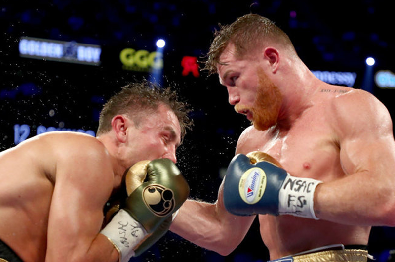 Desempate entre “Canelo” y Golovkin será en Las Vegas