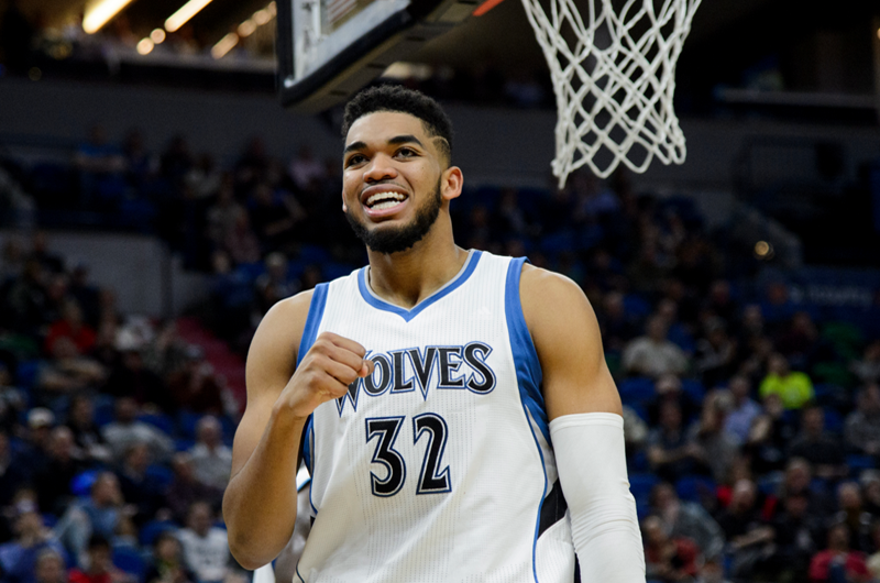 Karl Anthony Towns encaja 56 puntos para récord de Minnesota en NBA