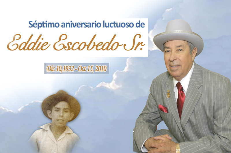 Eddie Escobedo Sr., fundador de El Mundo sigue presente