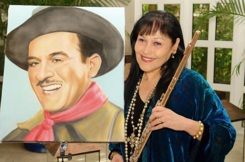 Continúan los homenajes a Pedro Infante; Tocará la flautista Elena Durán