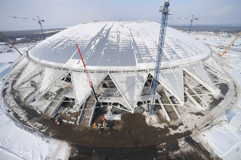 Mundial 2018: Pide FIFA a Rusia que acelere obras en estadio de Samara