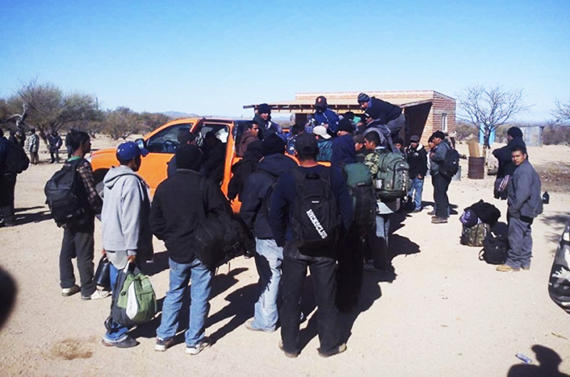 Autoridades federales refuerzan apoyo a migrantes por bajas temperaturas