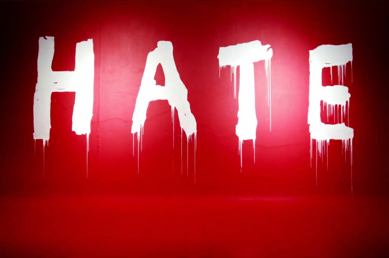 Opinión: El odio se desparrama