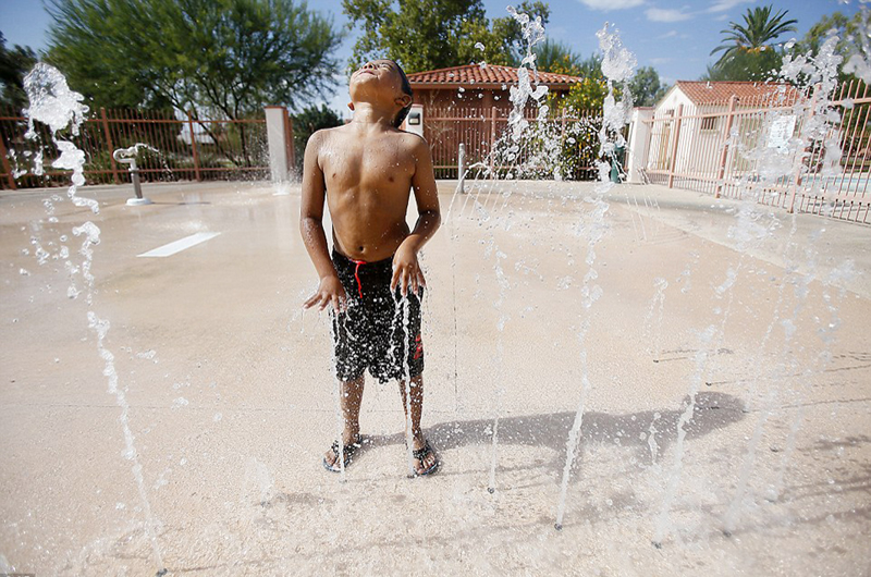 Siete días continuos con temperatura record; se dejó sentir ola de calor excesivo