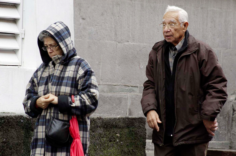 Frío afecta principalmente a niños, ancianos y enfermos crónicos