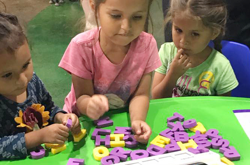 Recibe refugio para mujeres y niños nuevo sistema de aprendizaje