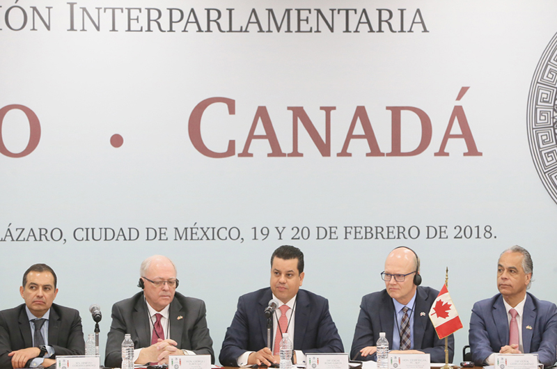 Parlamentarios de Canadá destacan importancia de México para su país