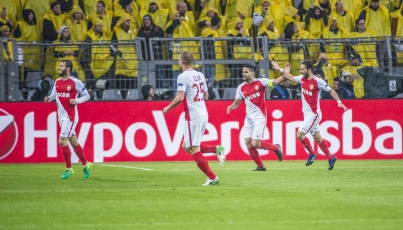 AS Mónaco vapulea 6-0 al Guingamp en Liga de Francia