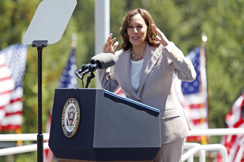 Harris ve peligrosa la retórica de los republicanos contra actuación del FBI